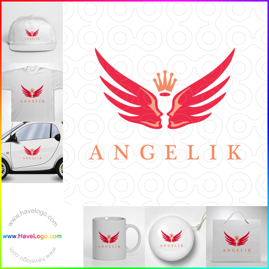 Compra un diseño de logo de Angelik 61549