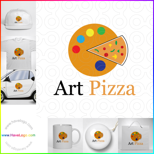 Compra un diseño de logo de Art Pizza 64851