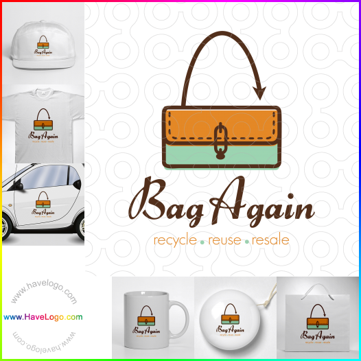 Compra un diseño de logo de Bag Again 63298