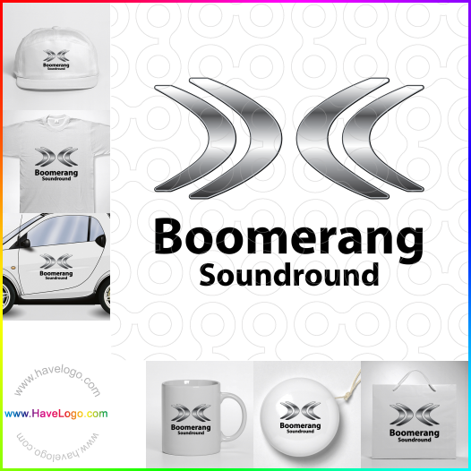 Compra un diseño de logo de Boomerang 66775