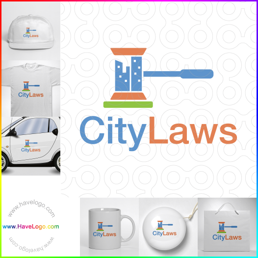 Compra un diseño de logo de City Laws 63469