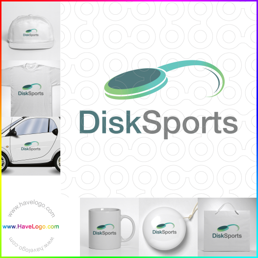 Compra un diseño de logo de Disk Sports 64167