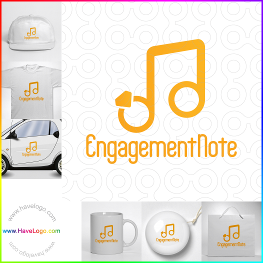 Koop een Engagement Note logo - ID:60772