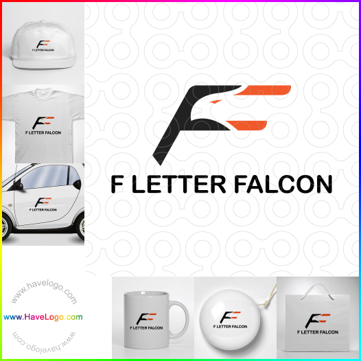 Compra un diseño de logo de F Letra Falcon 66674