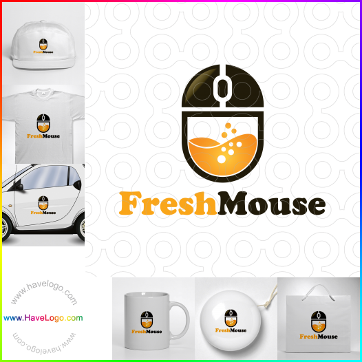 Compra un diseño de logo de Fresh Mouse 62746
