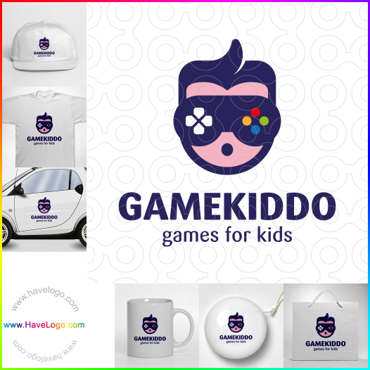 Compra un diseño de logo de Game Kiddo 61978