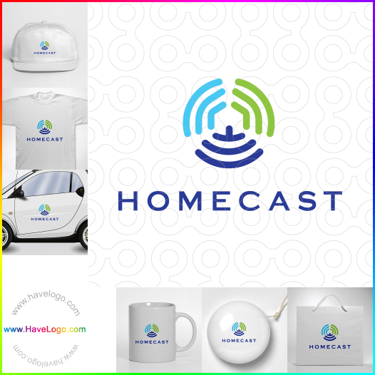 Compra un diseño de logo de Homecast 62192