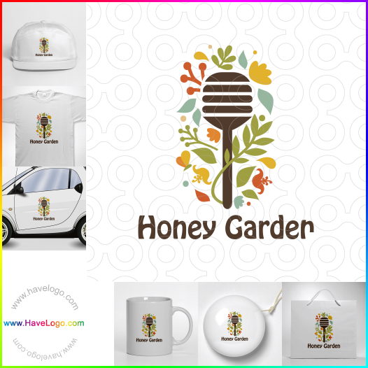 Compra un diseño de logo de Honey Garden 61510