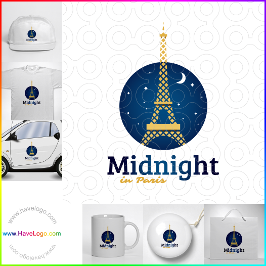 Acheter un logo de Minuit à paris - 64099
