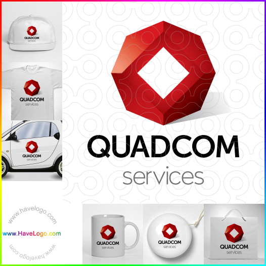 Compra un diseño de logo de QuadCom 64311