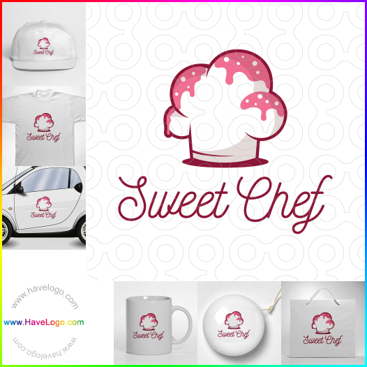 Acquista il logo dello Chef dolce 60876
