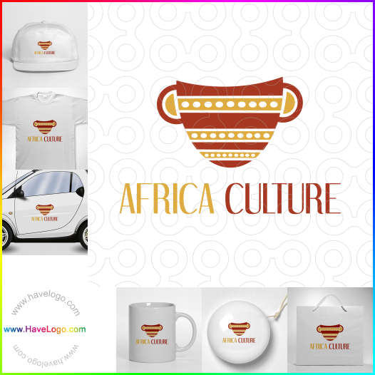 Compra un diseño de logo de joyería africana 44641