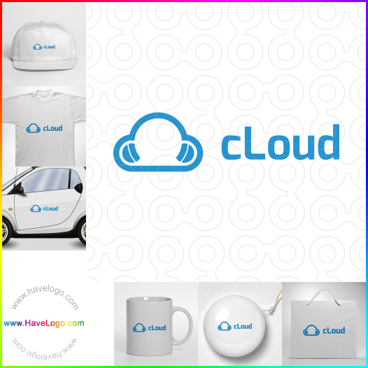 Koop een cloudservices logo - ID:42312