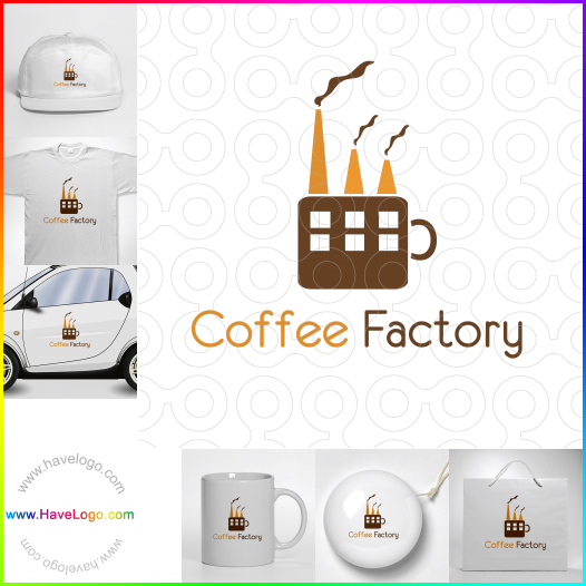 Koop een koffiewinkel logo - ID:26950