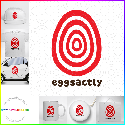 Compra un diseño de logo de huevo 52617