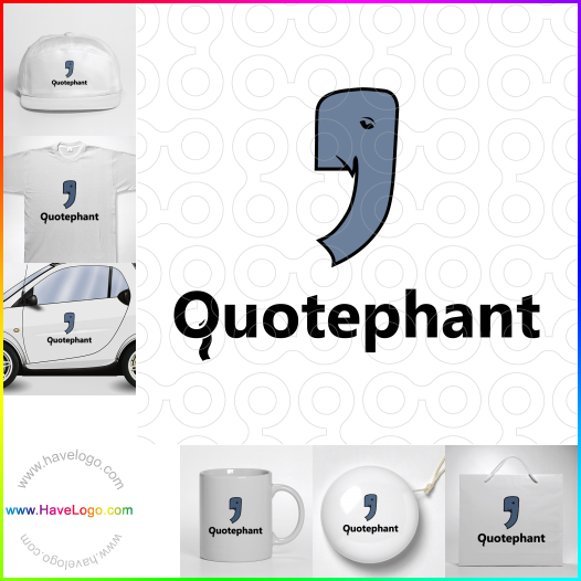 Koop een olifant logo - ID:12117