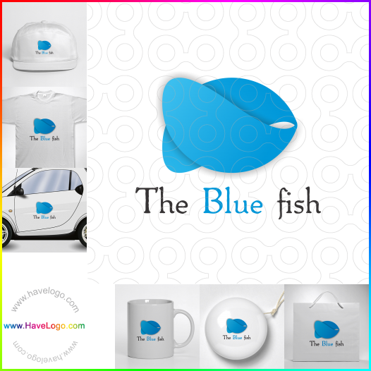Koop een vis logo - ID:7735