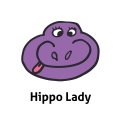 nijlpaard logo