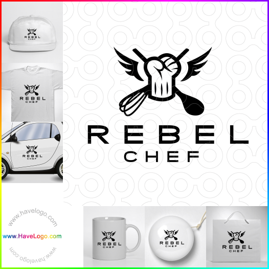 Compra un diseño de logo de rebel 47244