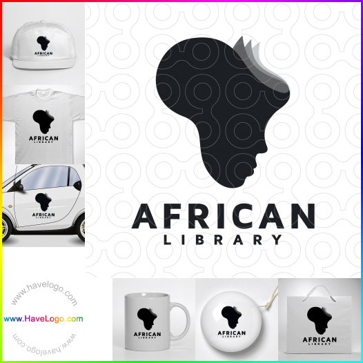 Acquista il logo dello Biblioteca africana 64261