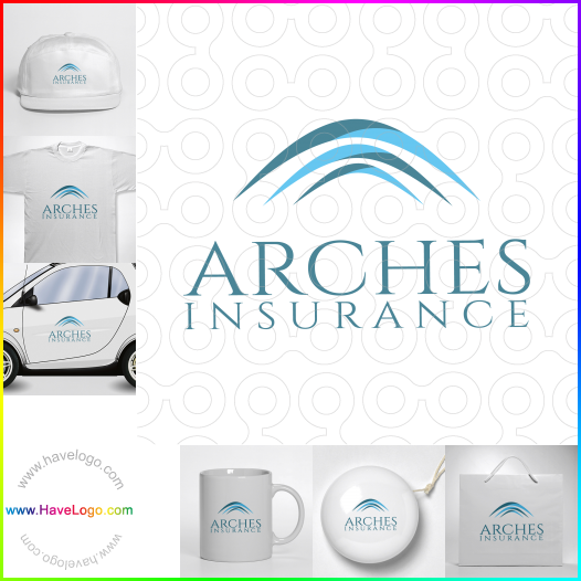 Compra un diseño de logo de Arches Insurance 65904