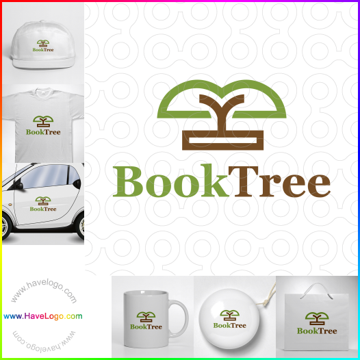 Koop een Boek Tree logo - ID:64248