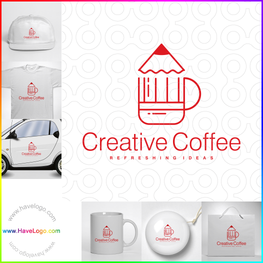 Koop een Creatieve koffie logo - ID:63406
