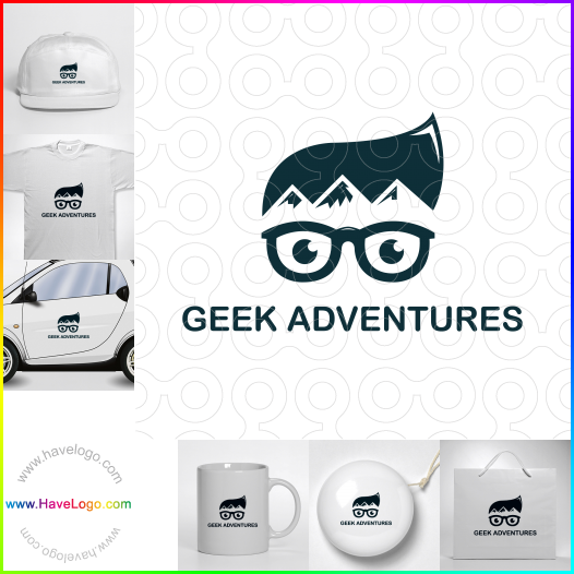 Compra un diseño de logo de Geek Adventures 64467