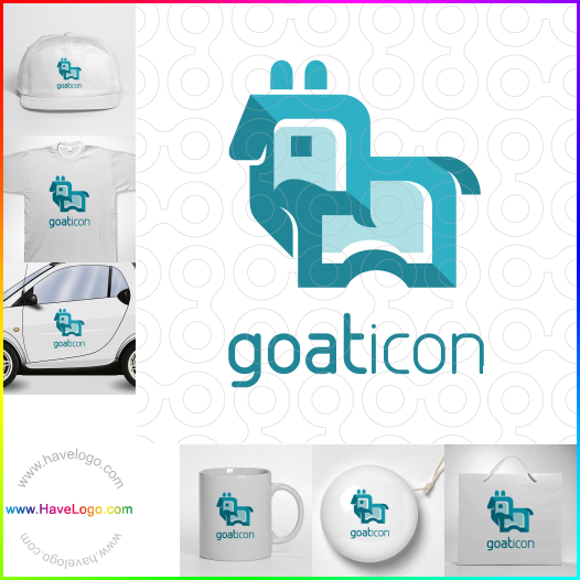 Compra un diseño de logo de Goat Icon 62827