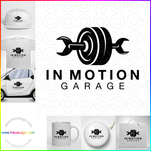 Koop een In Motion Garage logo - ID:63061