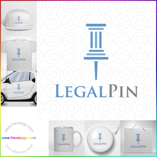 Koop een Legal Pin logo - ID:67217