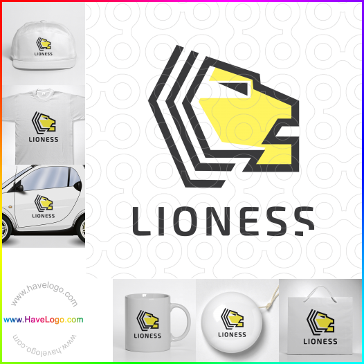 Acheter un logo de Lionne - 66469