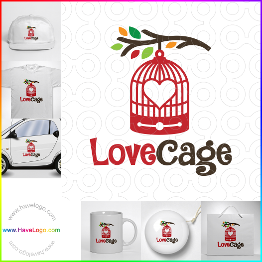 Acquista il logo dello Love Cage 66778