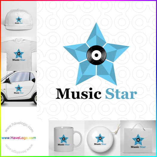 Acheter un logo de Musique Star - 63193