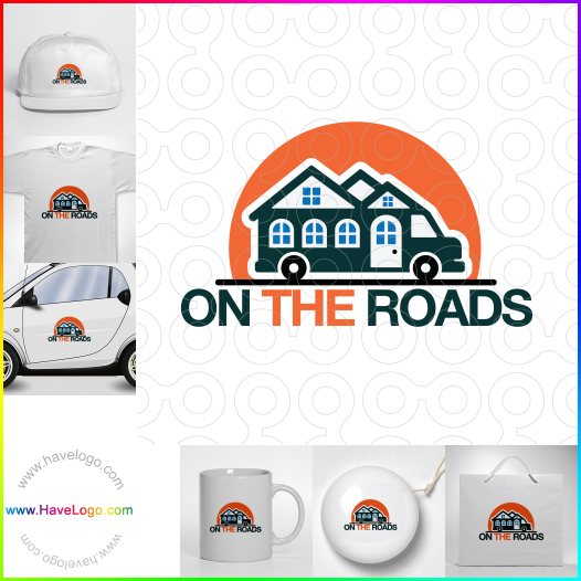 Acheter un logo de Sur les routes - 66877