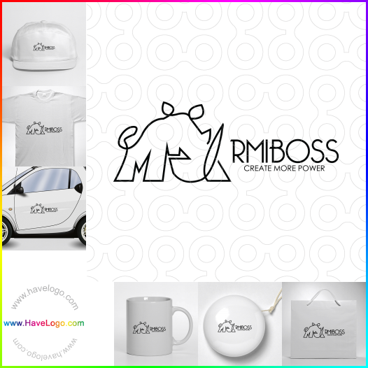 Compra un diseño de logo de Rmiboss 60439