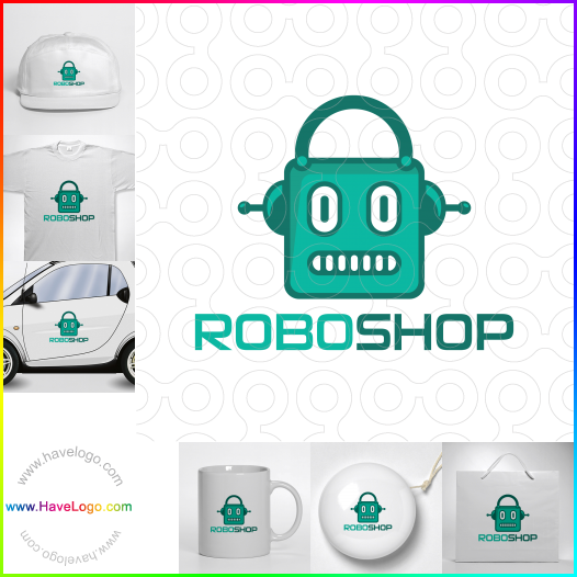 Koop een Robo Shop logo - ID:60367