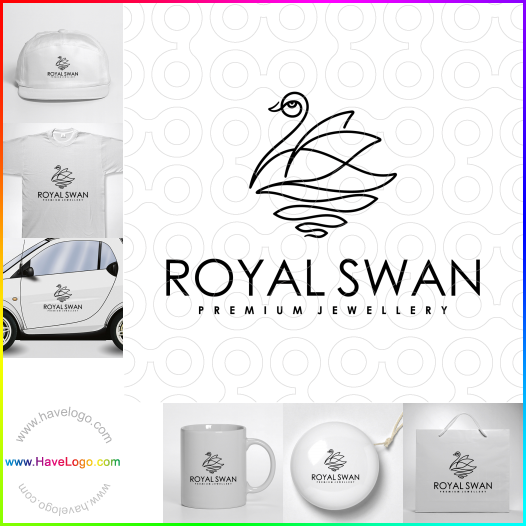 Compra un diseño de logo de Royal Swan 63103