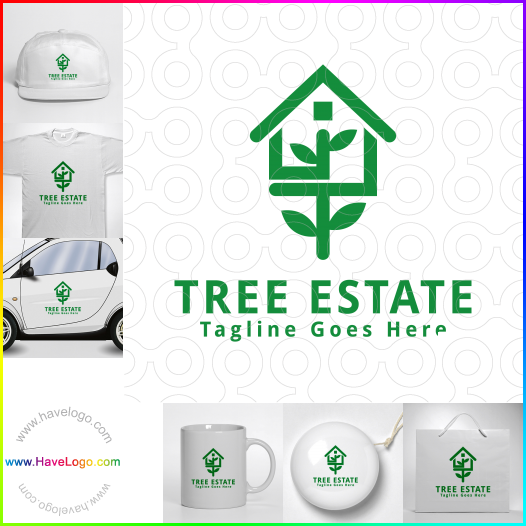 Compra un diseño de logo de Tree Estate 63841