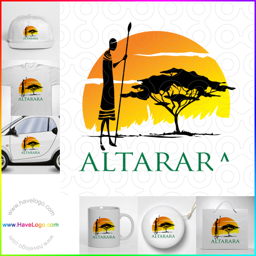 Acheter un logo de africain - 15398