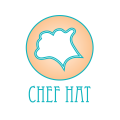 Logo chapeau de boulangerie