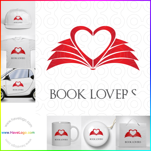 Compra un diseño de logo de club de libros 27270