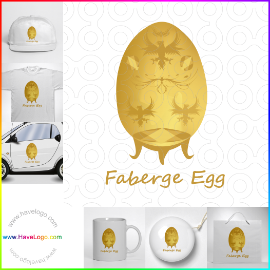 Compra un diseño de logo de huevo 5711