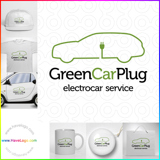 Koop een elektrische autos logo - ID:8854