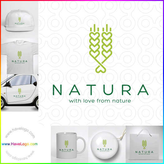 Koop een voedsel uit de natuur logo - ID:48769