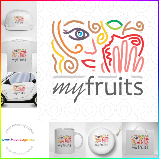Compra un diseño de logo de fruta fresca 49292