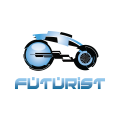 Logo futuriste