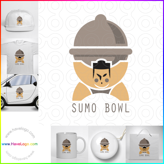 Acquista il logo dello ciotola di sumo 66161