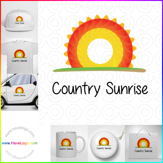 Acheter un logo de lever du soleil - 35211