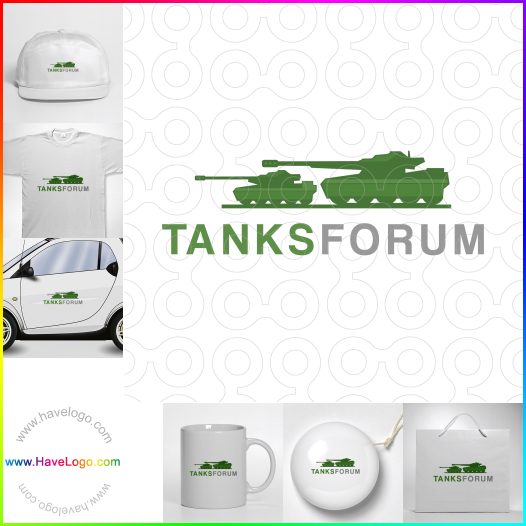 Compra un diseño de logo de tanque 41034